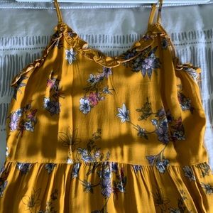 Mustard Yellow Maxi Dress